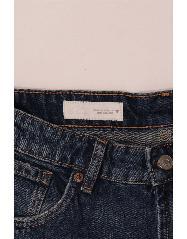 Zara Short en jean pour femme EU 40 Medium W30 Bleu