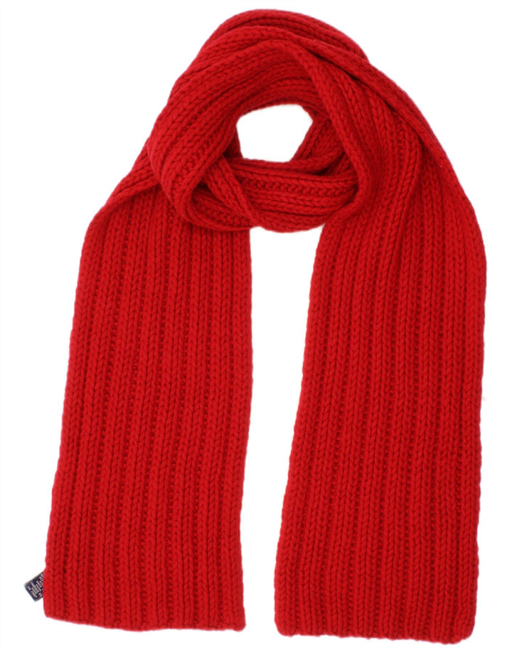 Gap Écharpe rectangulaire en tricot pour femme, taille unique, laine rouge