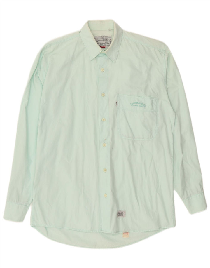 Levi's Chemise Small Turquoise Coton Homme