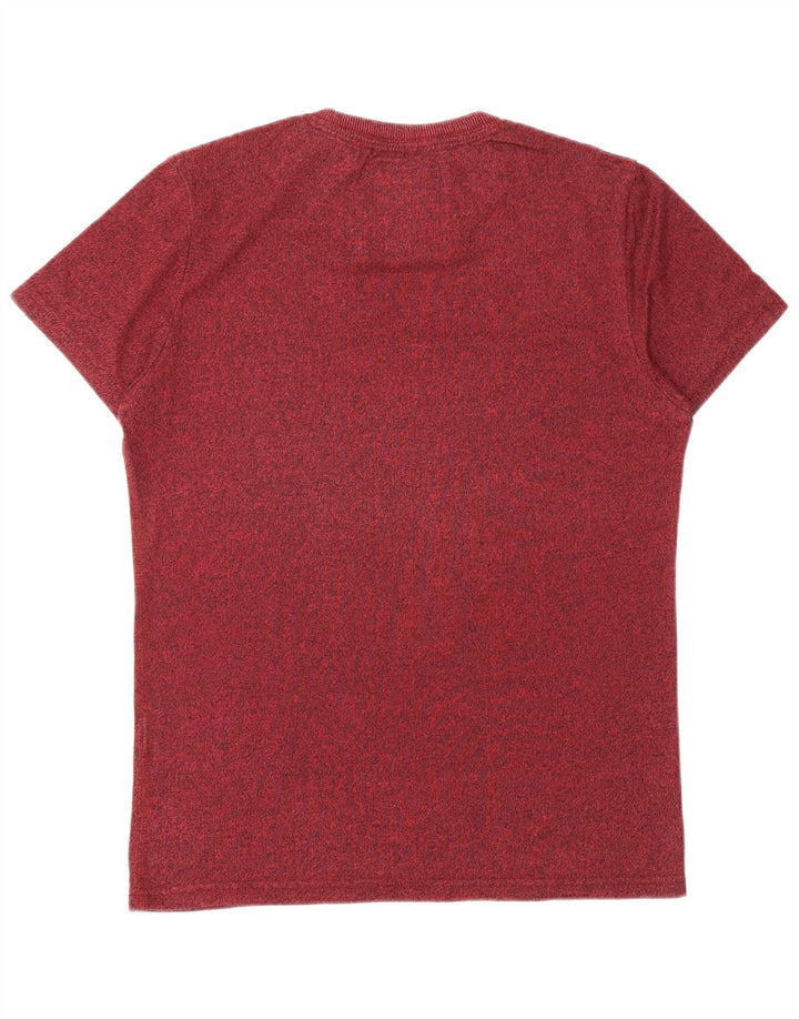 SUPERDRY T-Shirt Graphique Homme Bordeaux Moyen