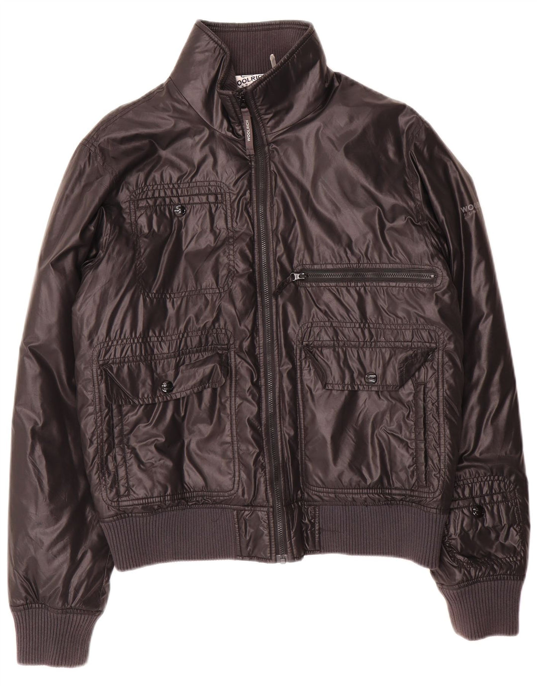 Woolrich Veste Bomber Homme UK 38 Medium Noir Nylon