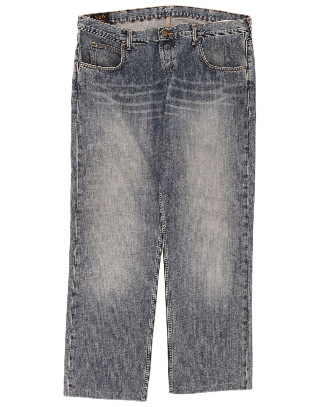 Lee Jean Droit Seattle W40 L31 Homme Bleu Coton