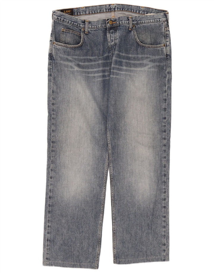 Lee Jean Droit Seattle W40 L31 Homme Bleu Coton