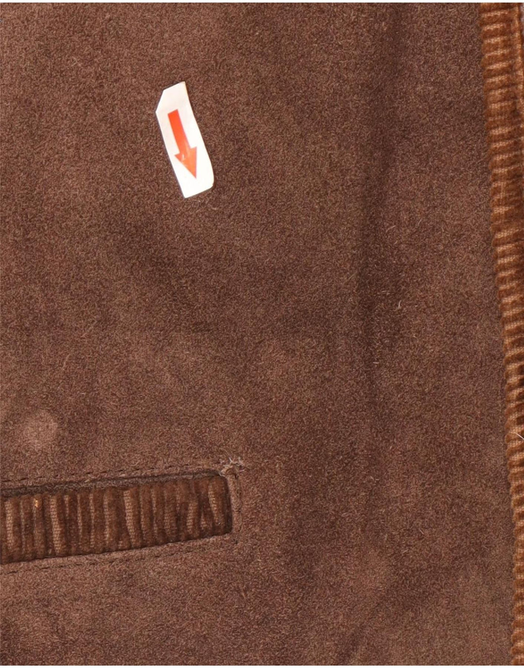 Marcel Battiston Gilet en cuir pour homme XL marron classique