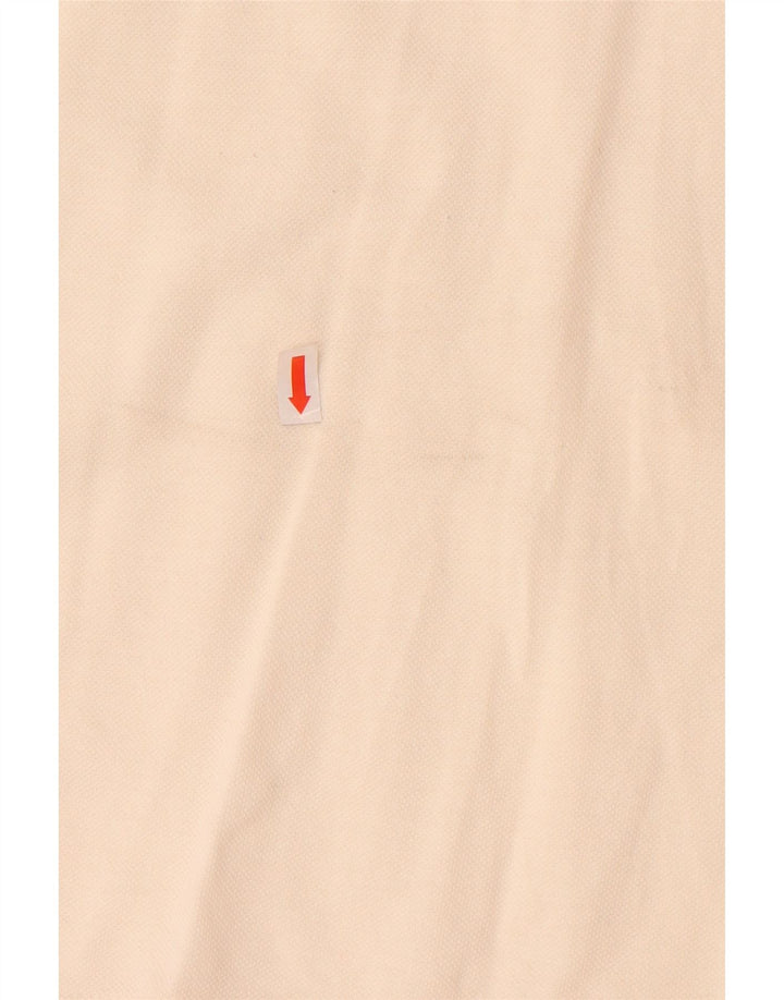 SERGIO TACCHINI Polo Homme EU 50 Coton Géométrique Blanc Cassé Moyen