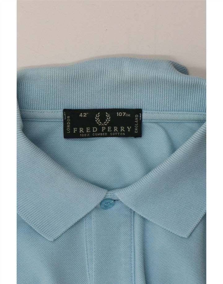 Fred Perry Polo Homme Bleu Moyen Coton