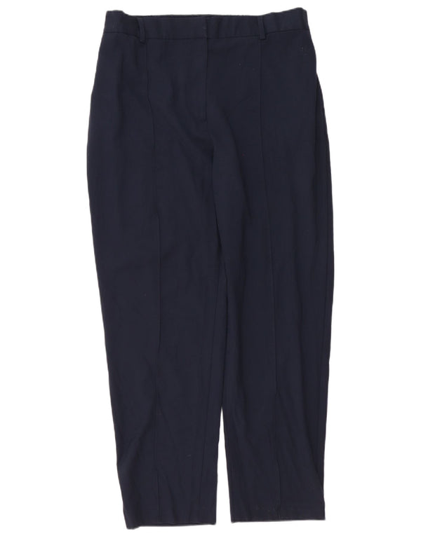 Marks & Spencer Pantalon décontracté coupe décontractée pour femme UK 18 XL W38 L30 Navy Bl