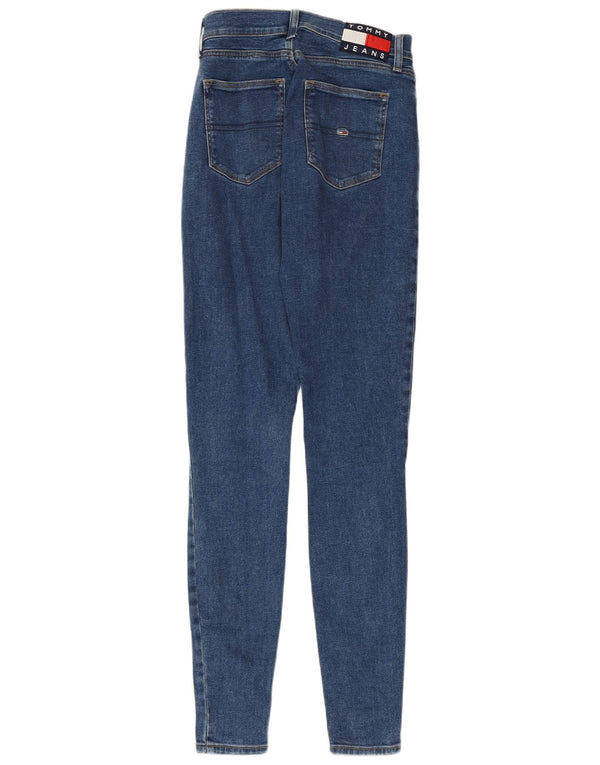 Tommy Hilfiger Femme Sylvia Jean Super Skinny Taille Haute W27 L34 Bleu