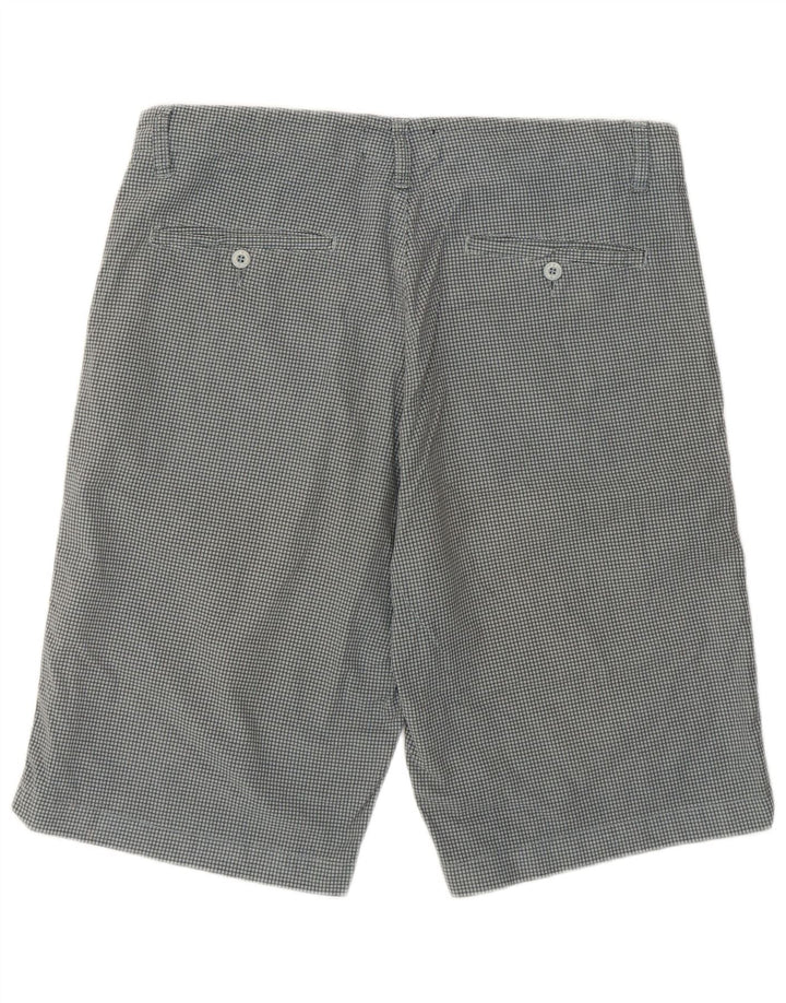 Converse Short Chino Homme Large W34 Gris à Carreaux Coton