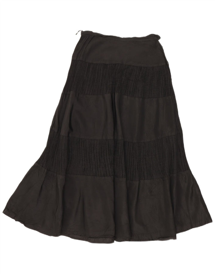 jupe à plusieurs niveaux femme vintage W24 XS Noir