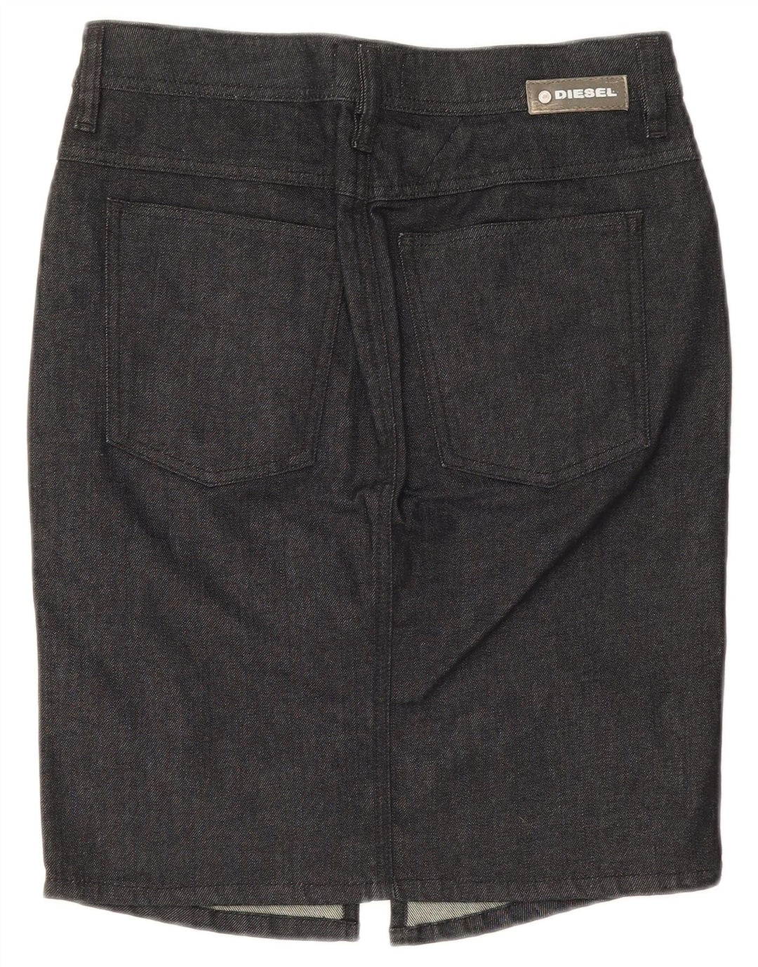Diesel Jupe en Jean Femme W31 Large Noir Coton