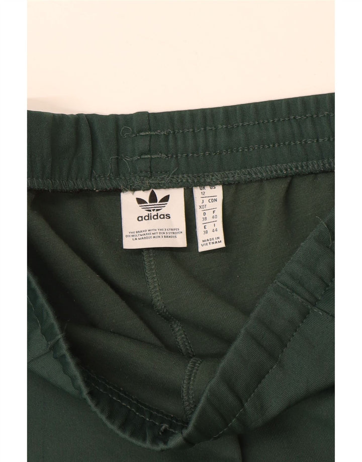 ADIDAS Pantalon de survêtement pour femme UK 12 Vert moyen