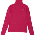 Nike Haut à manches longues pour femme UK 8/10 Petit Rose Coton