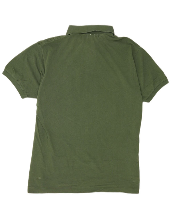 Lacoste Polo coupe classique pour homme Taille 7 2XL Coton vert