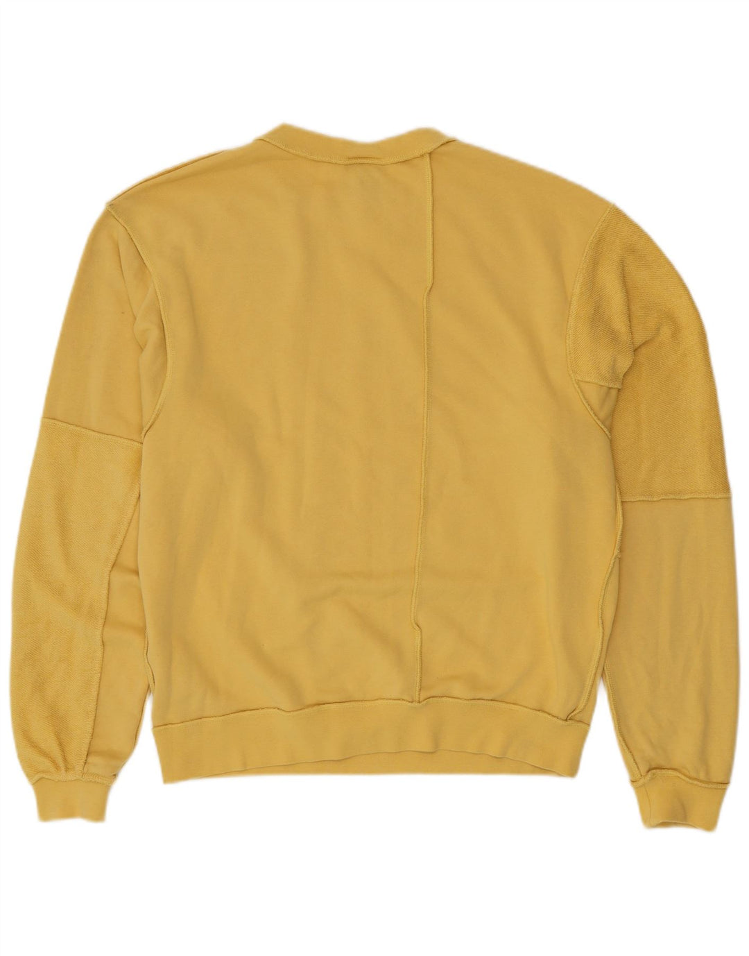 NIKE Sweat-shirt coupe ample pour homme XS Jaune Coton