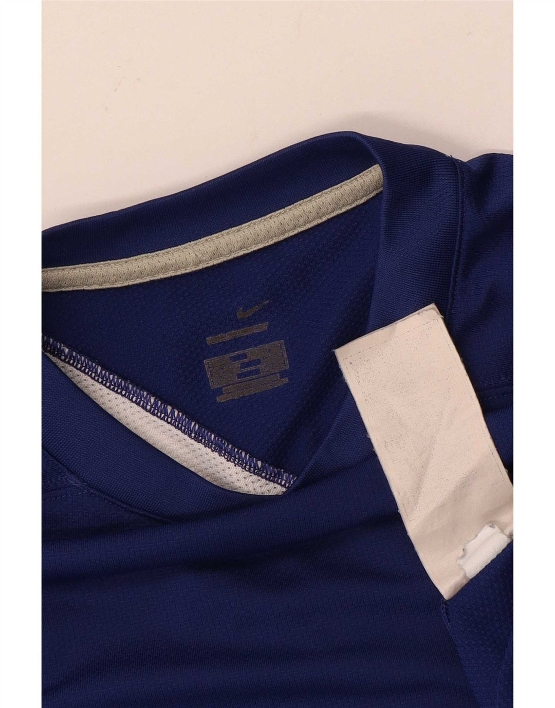 Nike T-shirt pour homme Large Bleu Colorblock