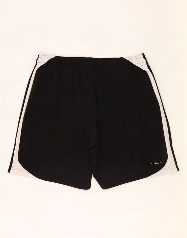 Adidas Hommes Climalite Sport Shorts XL Noir Colorblock Polyester