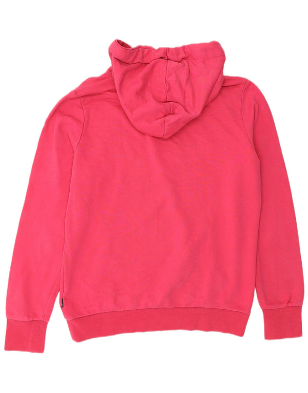 Superdry Pull à capuche graphique pour femme UK 14 Large Rose Coton