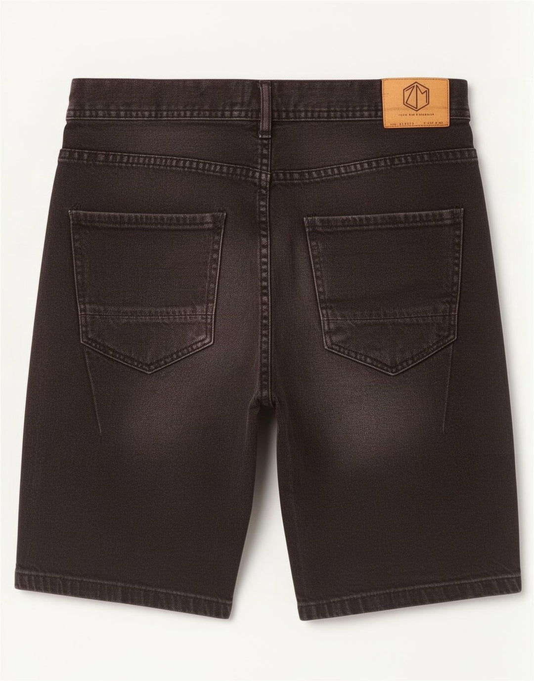 Zara Short en jean pour homme EU 38 Small W30 Coton noir