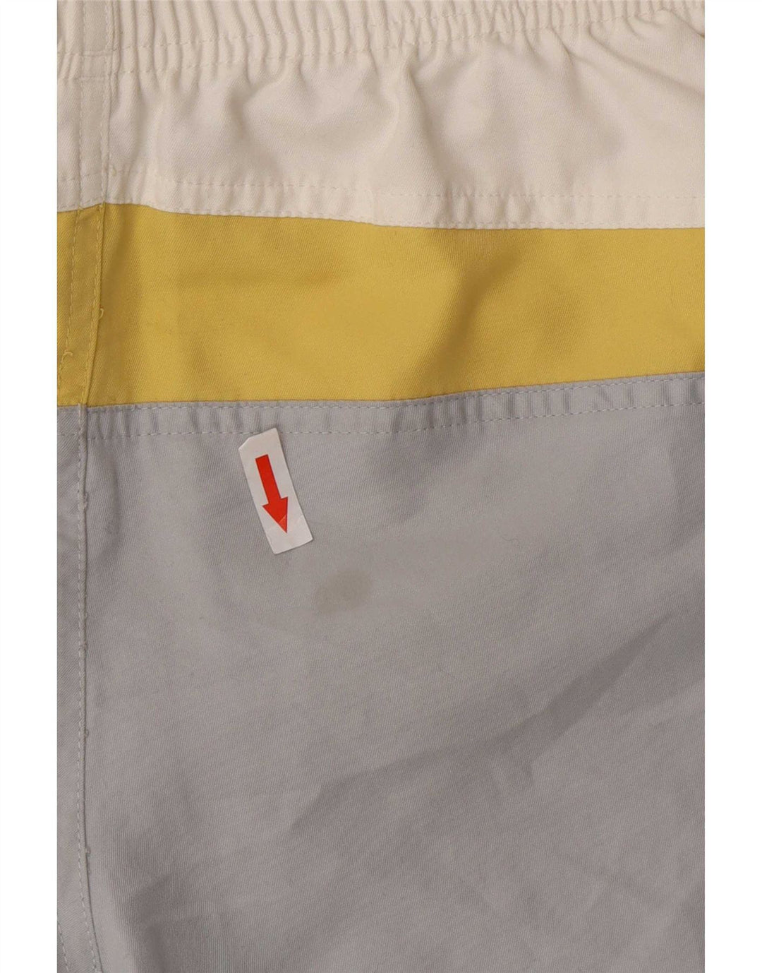 Fila Short de bain pour femme UK 14 Medium Blanc Colourblock