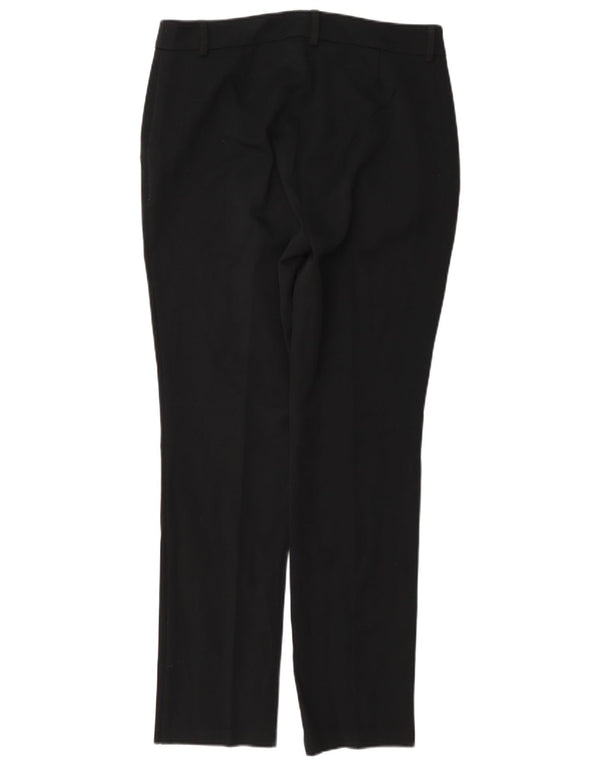 Marks & Spencer Pantalon décontracté slim pour femme UK 12 Medium W30 L30 Noir
