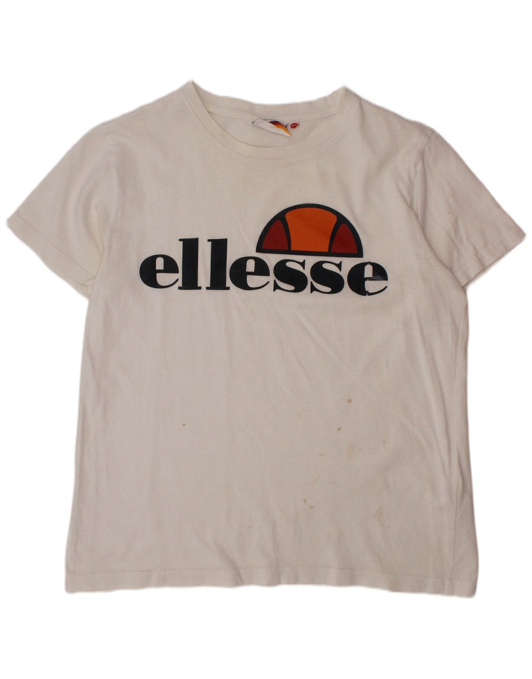 ELLESSE T-Shirt Graphique Garçon 11-12 ans Blanc