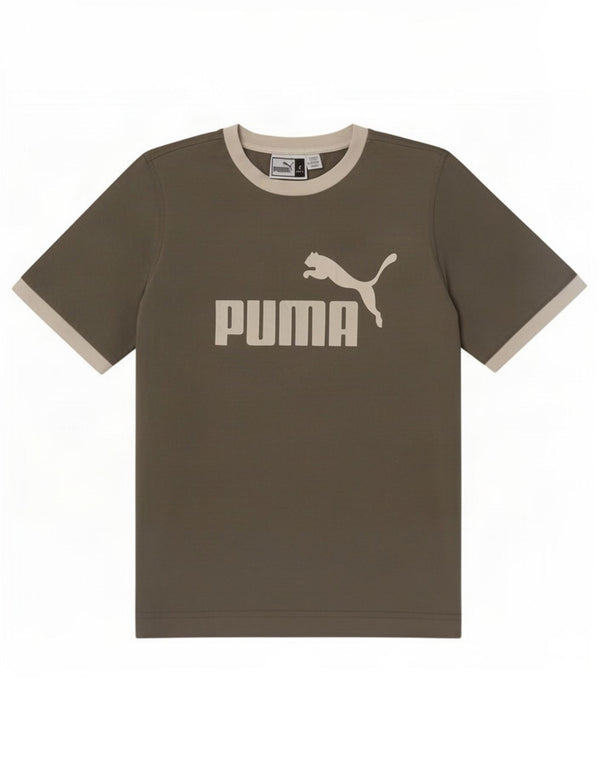 Puma T-Shirt Graphique Homme Petit Gris