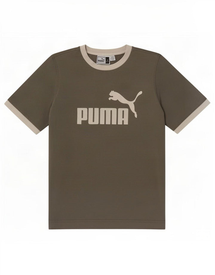 Puma T-Shirt Graphique Homme Petit Gris