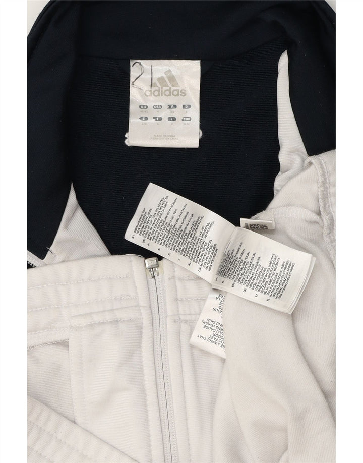 ADIDAS Veste de survêtement pour homme UK 40/42 Medium Blanc Colourblock