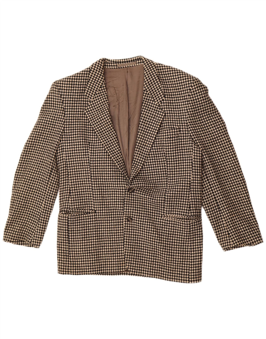 Alexander's Veste blazer à 2 boutons pour homme UK 38 pied-de-poule noir moyen