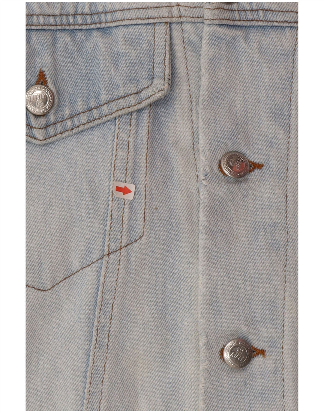 Rifle Veste en jean surdimensionnée pour femme UK 18 XL Bleu