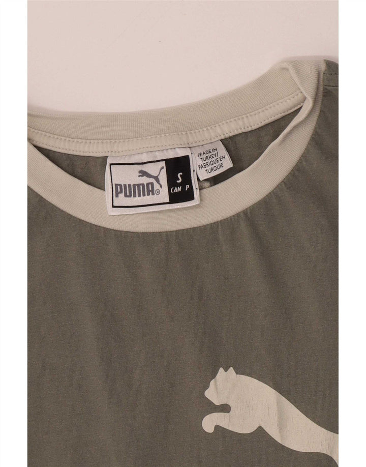 Puma T-Shirt Graphique Homme Petit Gris