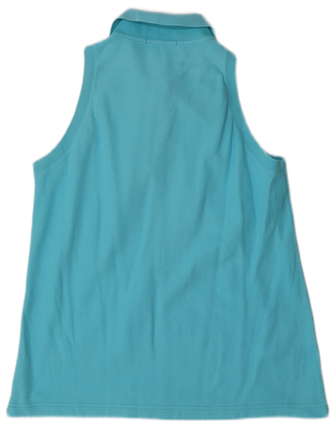 FILA Polo sans manches femme IT 46 Large Bleu Coton