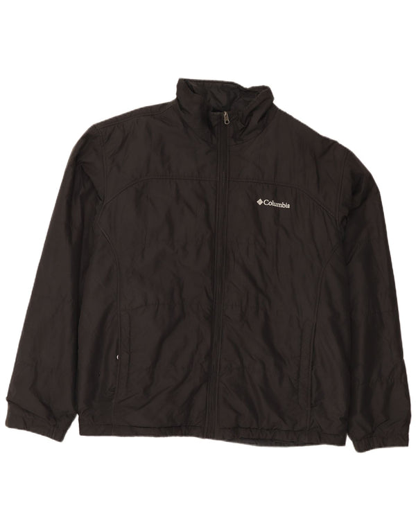 Columbia Veste Bomber Interchange Liner Homme UK 42 XL Noir Polyester