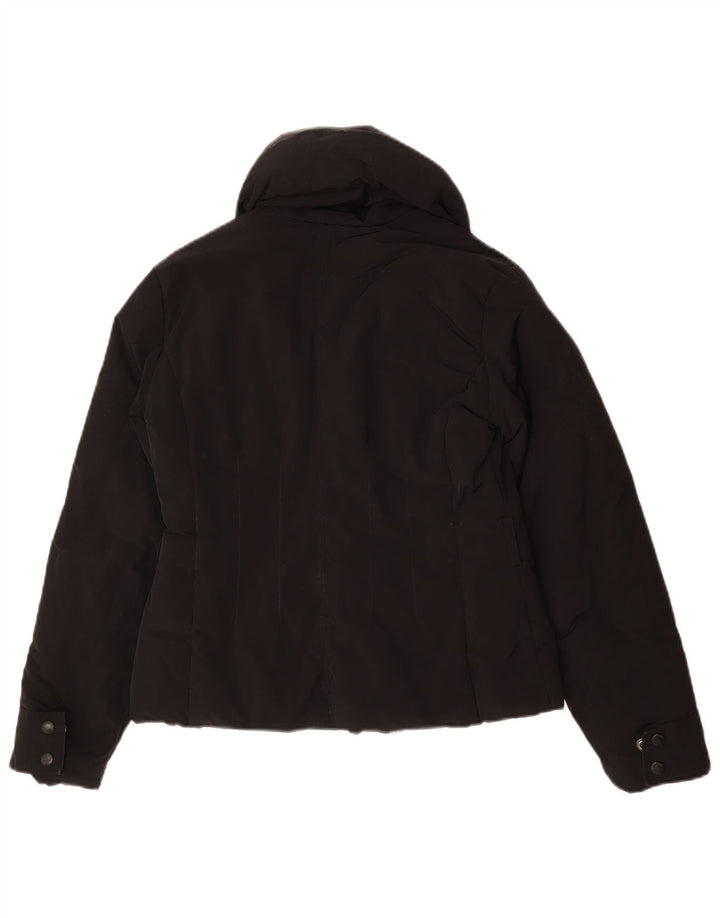 Bomboogie Veste rembourrée courte pour femme UK 14 Large Noir Polyester