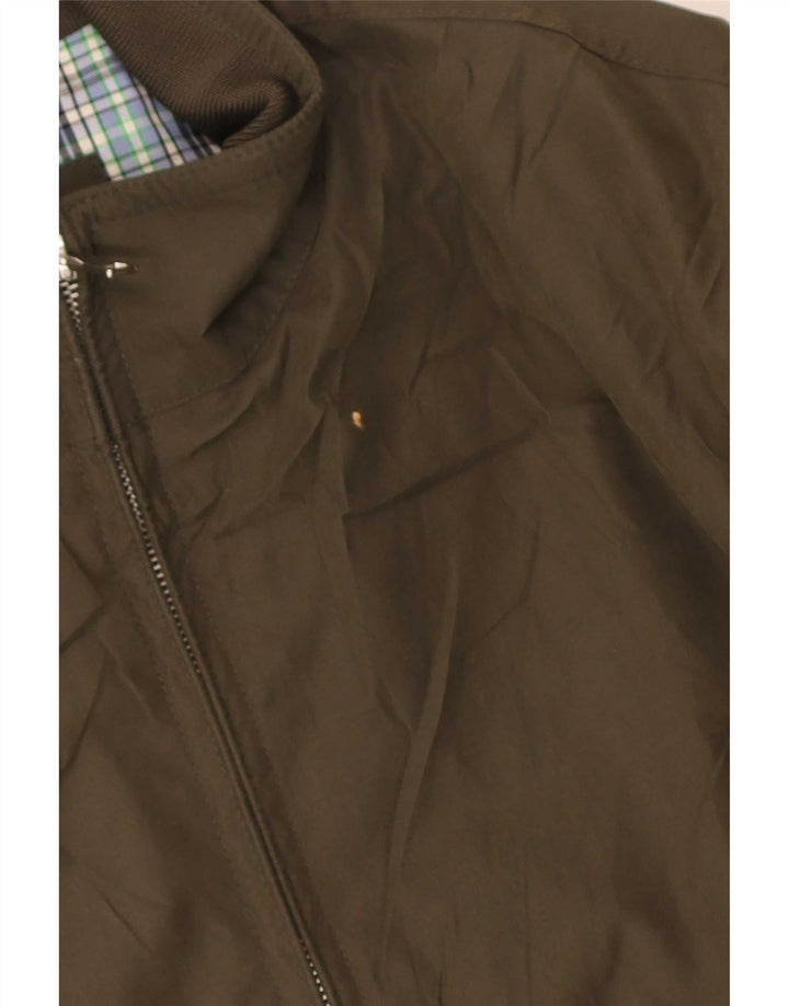 Marks & Spencer Veste bomber coupe régulière pour homme UK 38 Kaki moyen Polyester