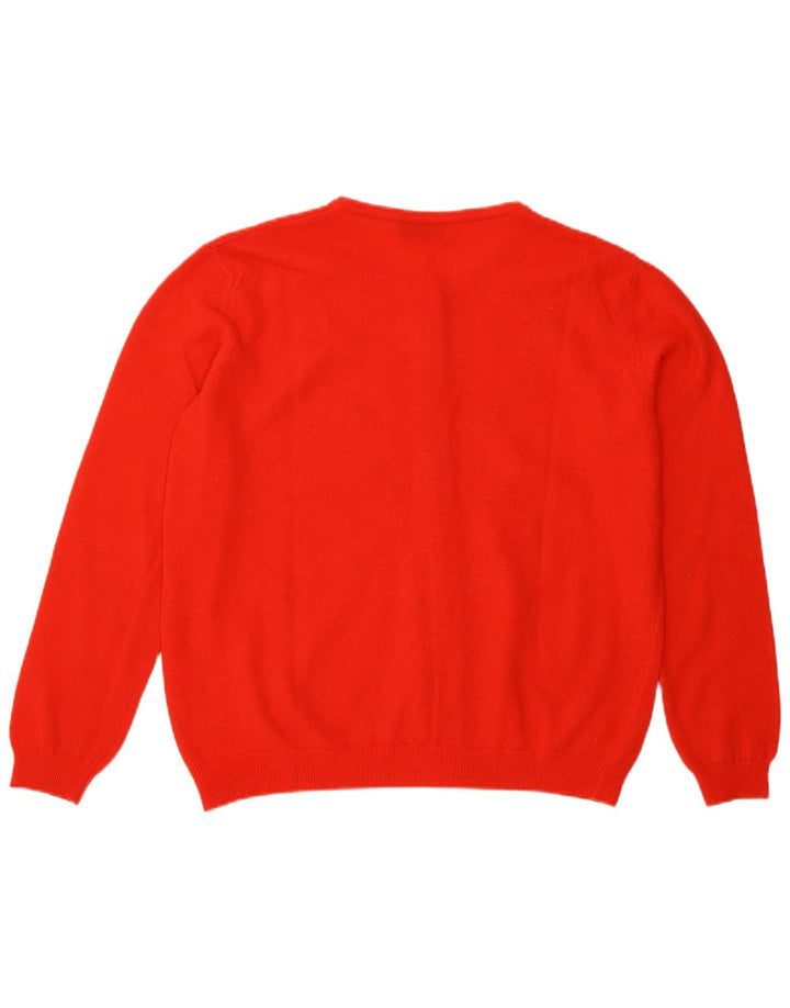 Enara Maglie Ensemble 2 pièces pour femme UK 14 Laine rouge moyen