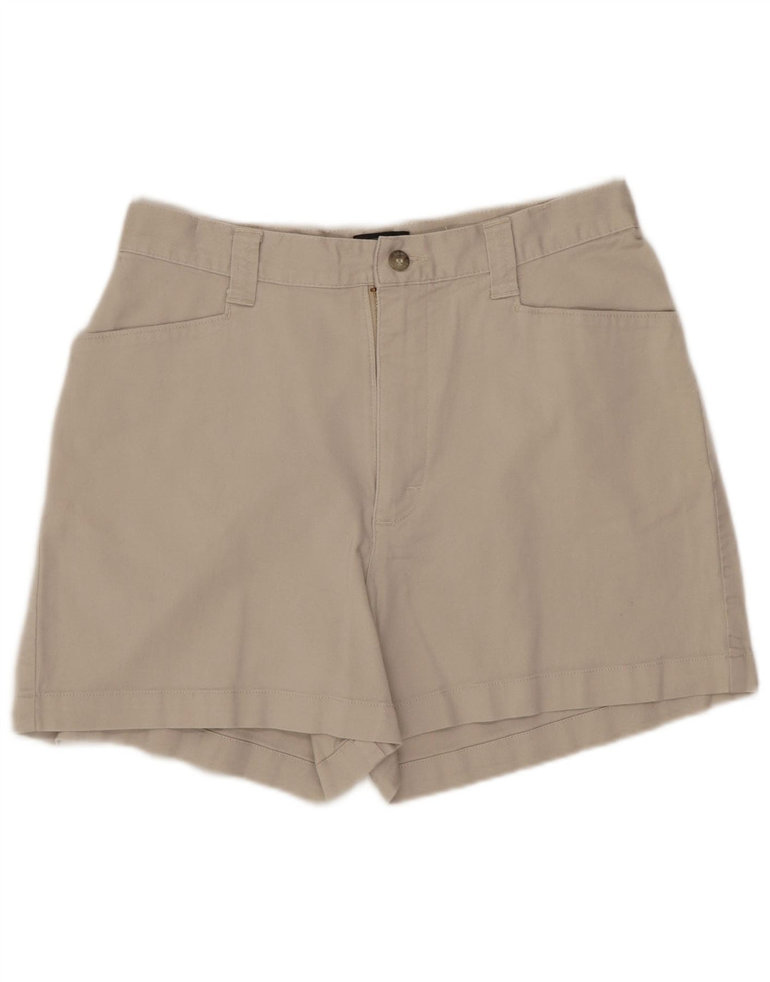 Lee Short décontracté pour femme US 8 Medium W28 en coton beige