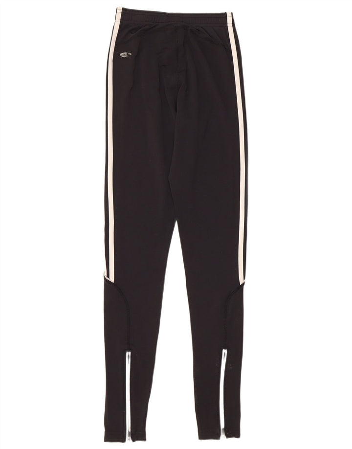 ADIDAS Pantalon de survêtement Climalite pour femme UK 10 Small Noir Polyamide