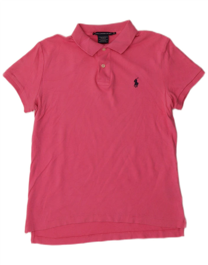 RALPH LAUREN Polo Homme Rose Moyen Coton