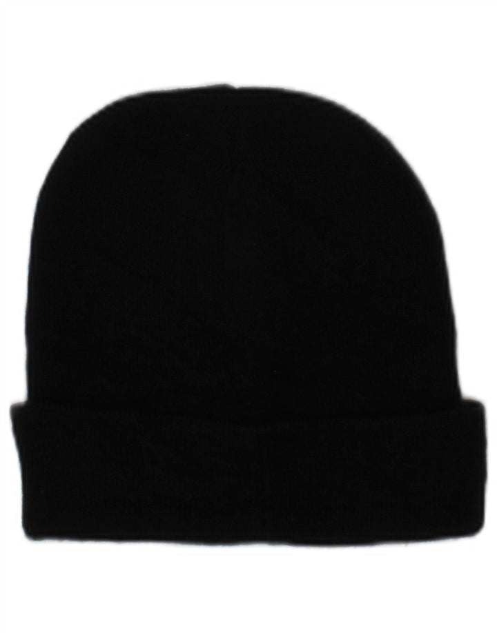 Calvin Klein Bonnet en tricot graphique pour homme Taille unique Logo acrylique noir