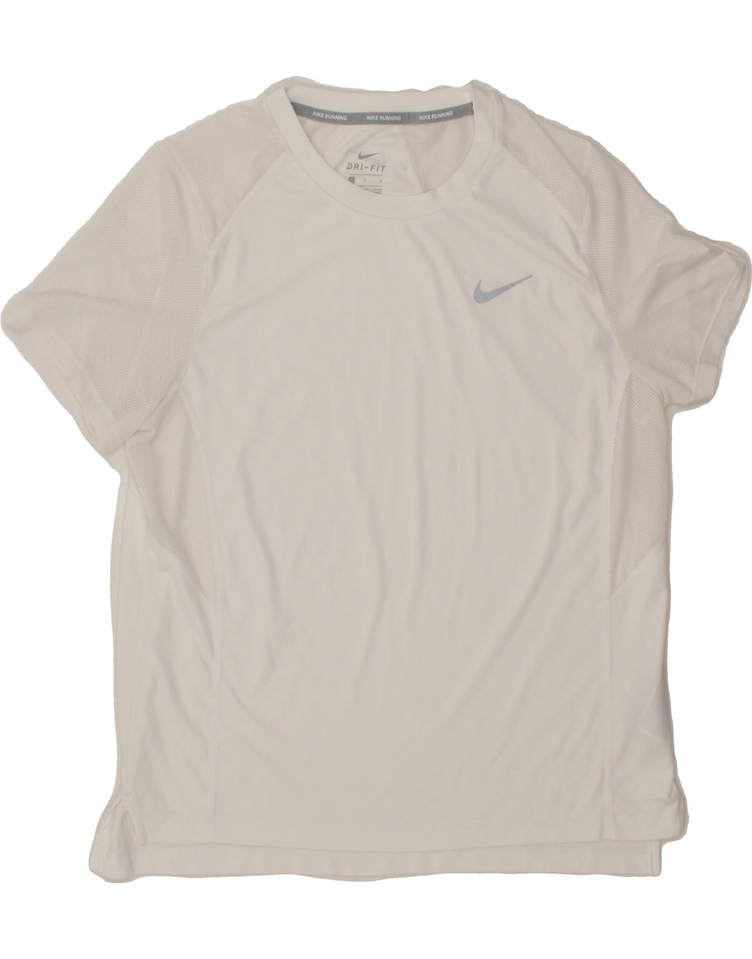 NIKE Womens Dri Fit T-Shirt Top UK 16 Large White Polyester Vintage Nike and Second-Hand Nike from Messina Hembry 
