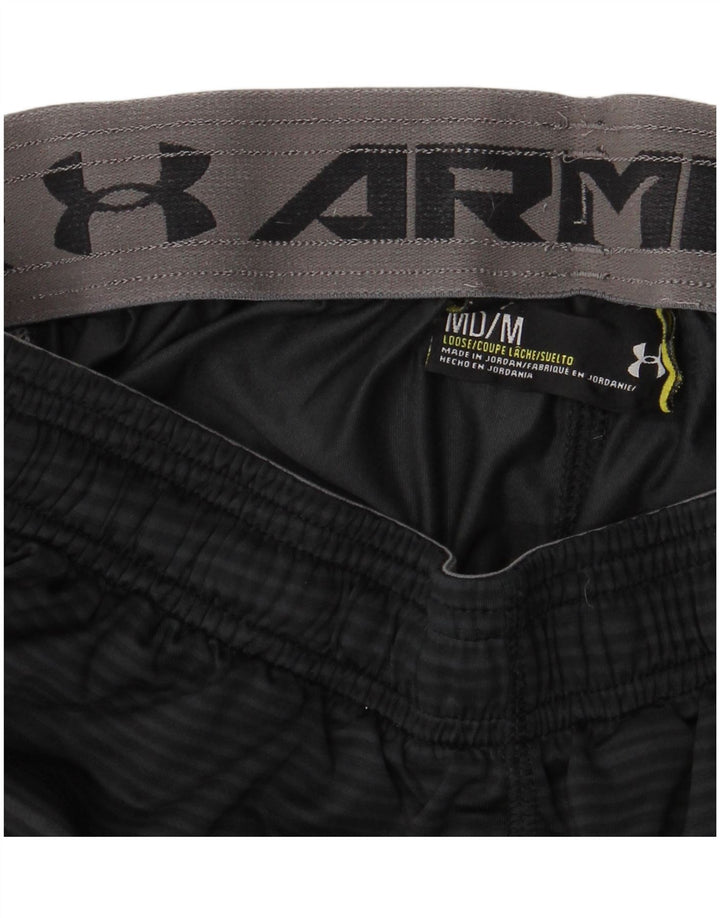 Under Armour Short de Sport Graphic Homme Noir Moyen Rayure