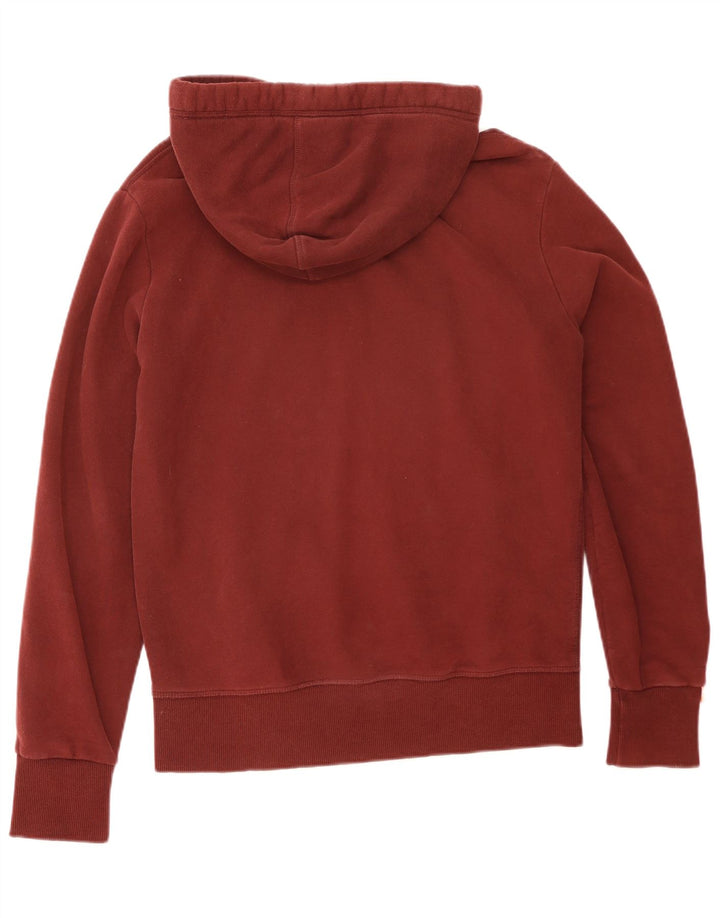 Superdry Pull à capuche en coton bordeaux moyen pour homme