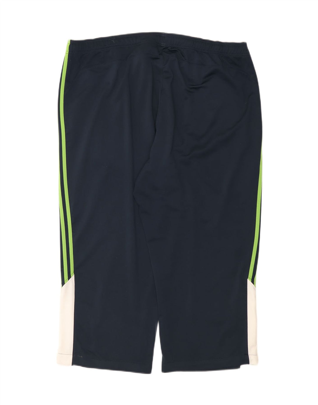Adidas Pantalon de survêtement Capri pour homme 2XL Bleu marine Colorblock Polyester