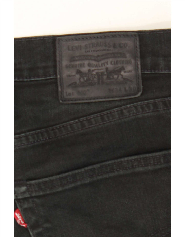 Levi's Jean 502 Tapered Homme Noir W34 L30