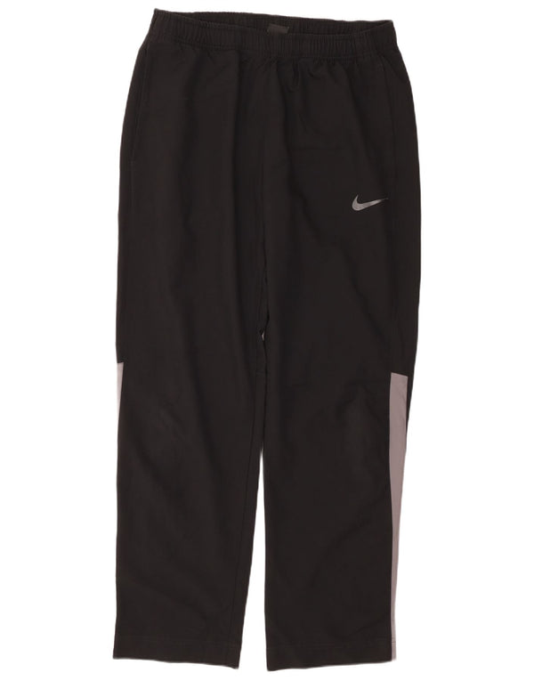 NIKE Pantalon de survêtement Dri Fit pour hommes Large Noir Colorblock Polyester