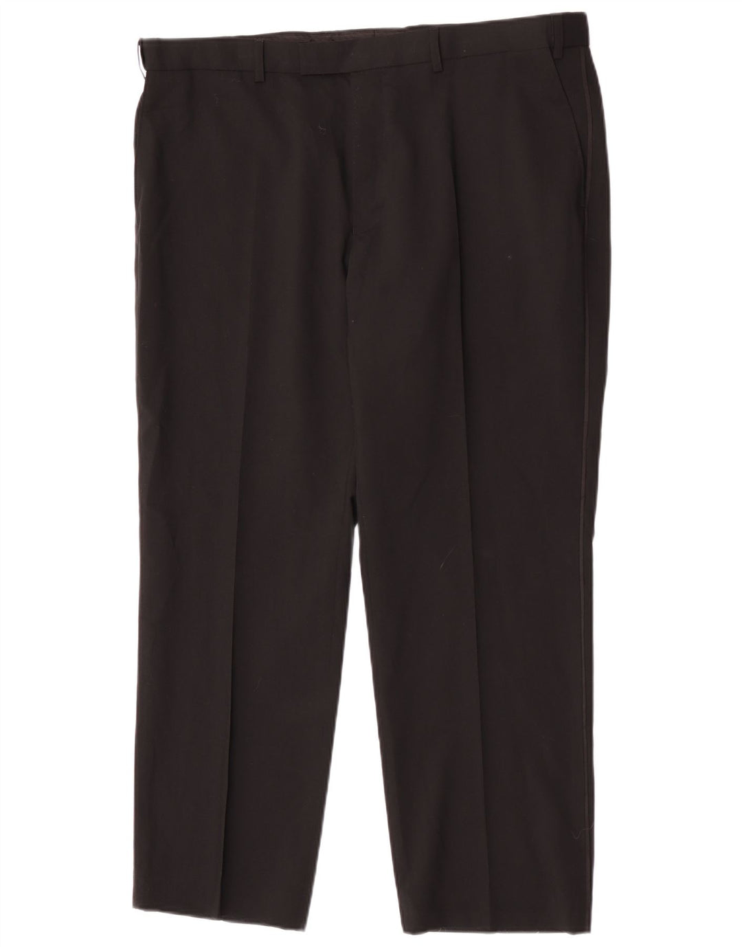Marks & Spencer Pantalon de costume coupe classique pour homme W40 L29 Laine noire
