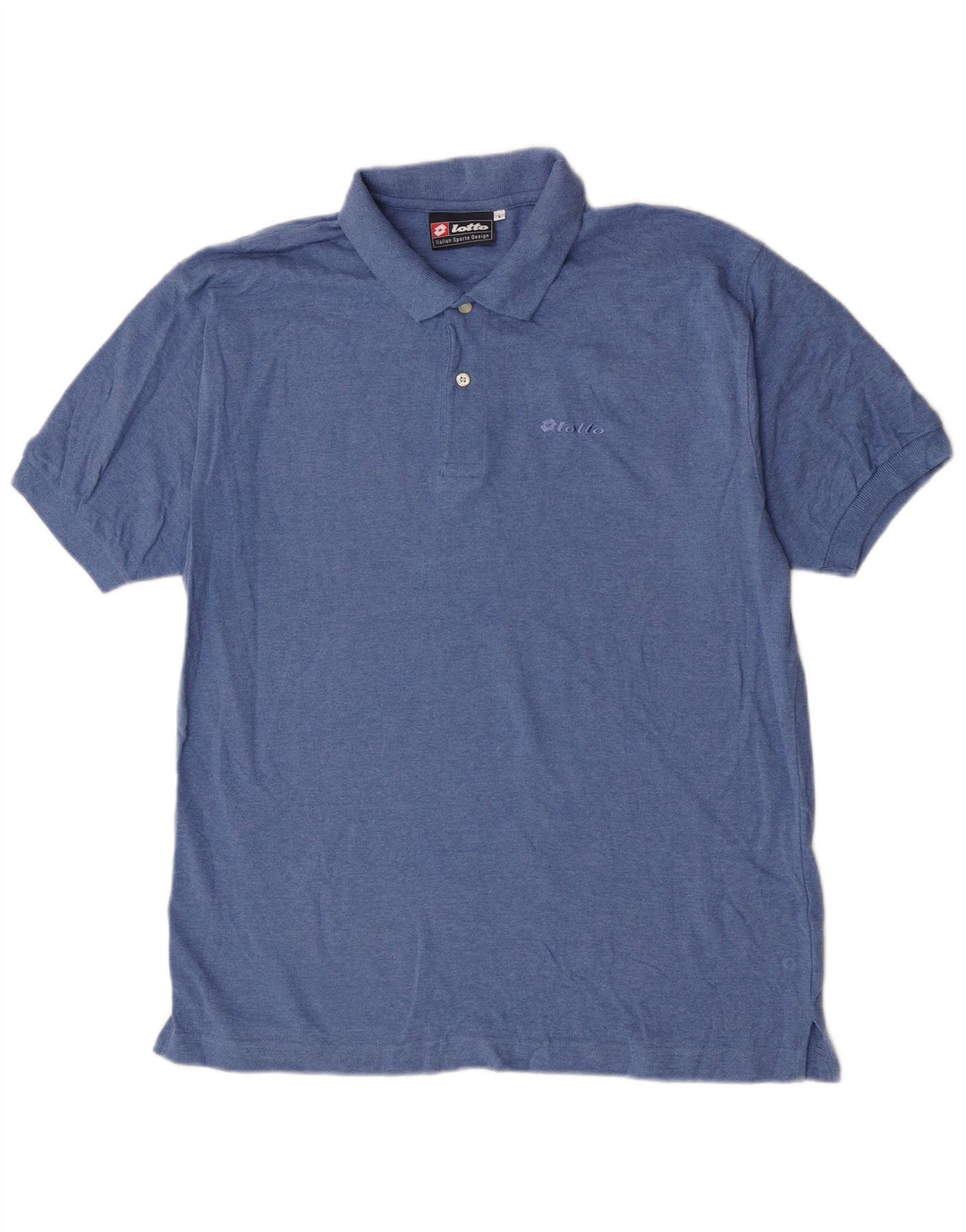 Lotto Polo Homme Grand Bleu Coton