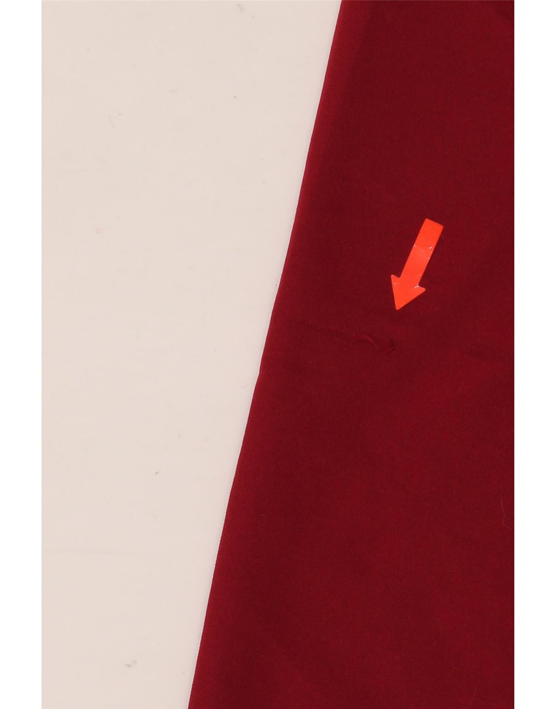 ERREA Pull à capuche zippé pour homme Large Rouge Polyester